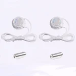 Round Twist-lock shoelaces Black and White Outdoor Sports Shoelaces Unisex Easy-to-use automatic shoelace 1Pair/2Pair - Image 16