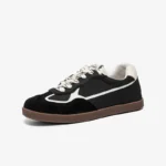 BEAUTODAY Skate Sneakers Women Cow Suede Leather Mixed Colors Lace-up Patchwork Round Toe Ladies Sports Shoes Handmade 29892 - Image 7