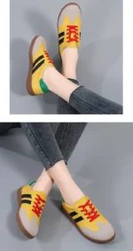 Women Platform Shoes Luxury Flat Loafers Comfortable Zapatillas De Mujer Slip On Sneakers Soft Flats Female Shoes for Women - Image 27