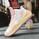 Men's Athletic Basketball Sneakers Breathable Cushioning Non-Slip Wearable Gym Training Running Shoes for Men And Women - Image 5