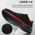 Ngouxm Men Running Sneakers Lightweight Sport Classical Lace Up Mesh Breathable Casual Shoes Male Fashion - Image 4