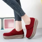 2025 Fashion Women Shoes Platform Shoes Leather Suede Plush Slip on Sneakers Tassel Fringe Loafers Moccasins Women Vintage Shoes - Image 13