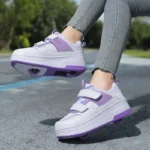 Deform Roller Skates With 4 Wheels Shoes Runaway Parkour 4-Wheel Skate Sneakers Deformation Shoes For Women Youth Adult Gift - Image 7