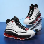 Men's Basketball Shoes Breathable Cushioning Non-Slip Wearable Runing Shoes Gym Training Athletic Basketball Sneakers for Women - Image 7