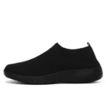 Women's Shoes Lightweight Breathable Mesh Slip-On Sneakers Black White Sport Running for Casual Party Fashion Ladies Shoes - Image 13