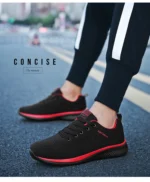 Sneakers Men Running Walking Knit Shoes Fashion Casual High Quality Sport Athletic Gym Lightweight Men Casual Shoes - Image 15