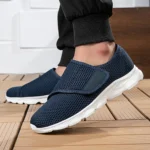 Women's Mesh Slip - on Sneakers with Velcro Closure: Lightweight, Comfortable for Daily Wear - Image 15
