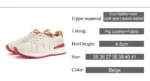 Women's Sneakers Balance Shoes Technology Orthopedic  Black Luxury Brand Casual Shoeses Running Tennis  shoess white - Image 10