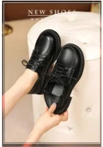 AIYUQI Genuine Leather Loafers Women 2024 Autumn New British Style Shoes Women Lace-up Casual Women Shoes - Image 21