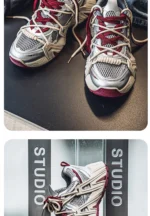 Men's Casual Running Shoes, Male Tennis Sneakers, Luxury Trainer, Race Breathable Shoes, Fashion Loafers - Image 15