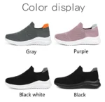 Men's Shoes Soft Sole Slip-On Sneakers Men Running Shoes Lightweight Men's Loafers Walking Male Footwear - Image 13