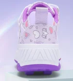 Children's Skateboard Shoes Walking Rolling Dual-Use Comfortable Wear-resistant Outdoor Roller Skate Sneakers Girls Boys 4 Wheel - Image 14