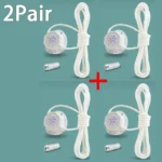 Automatic Shoelaces Without ties Install simple Swivel Buckle Laces Thick Rope Tennis Sneakers Shoelace Shoe Accessories - Image 14