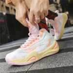 Men's Athletic Basketball Sneakers Breathable Cushioning Non-Slip Wearable Gym Training Running Shoes for Men And Women - Image 17