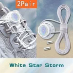 Install Simple Swivel Buckle Laces Automatic Shoelaces Without Ties Unisex Thick Rope Tennis Sneakers Shoelace Shoe Accessories - Image 19