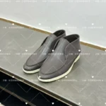 Fashionable  popular calf leather loafers for couples casual ankle boots, walking  travel shoesgenuine leather - Image 6