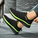 Breathable Mesh Casual Men Shoes Trendy Lightweight Walking Flats Male Tennis Sneakers Outdoor Running Fitness Shoes for Men - Image 6