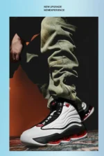 Men's Basketball Shoes Breathable Cushioning Non-Slip Wearable Runing Shoes Gym Training Athletic Basketball Sneakers for Women - Image 18