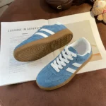 Women's Fashion Tennis Sneakers Flats Lace-up Vulcanized Shoes Autumn Outdoor Trainers Student Board Footwear - Image 33