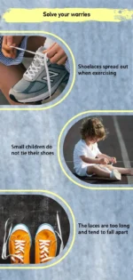 Install Simple Swivel Buckle Laces Automatic Shoelaces Without Ties Unisex Thick Rope Tennis Sneakers Shoelace Shoe Accessories - Image 32