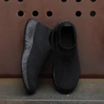 Women's Shoes Lightweight Breathable Mesh Slip-On Sneakers Black White Sport Running for Casual Party Fashion Ladies Shoes - Image 20