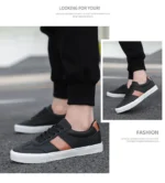 2025 New Men's Two-Tone Skate Sneakers Breathable Low-Top Casual Shoes Trendy  Athletic Footwear for Youth Students Streetwear - Image 21