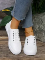 Women Sneakers 2025 Summer Fashion Breathable Shoes Woman Soft Sole Walking Sneakers Casual Women Sneaker White Sneakers Women - Image 8