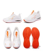 Men's and Women's Soft Sole Sports Fitness Shoes Cushion Breathable Mesh Tennis Sneakers - Image 23
