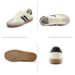 Women's Fashion Tennis Sneakers Flats Lace-up Vulcanized Shoes Autumn Outdoor Trainers Student Board Footwear - Image 47