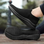 Men's Shoes Soft Sole Slip-On Sneakers Men Running Shoes Lightweight Men's Loafers Walking Male Footwear - Image 2