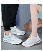 Men's and Women's Soft Sole Sports Fitness Shoes Cushion Breathable Mesh Tennis Sneakers - Image 17