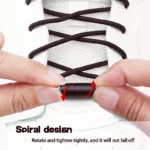 New luminescence Swivel Buckle Laces Automatic Shoelaces Without ties Thick Rope Tennis Sneakers Shoelace Shoe Accessories - Image 5