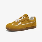 BEAUTODAY Skate Sneakers Women Cow Suede Leather Mixed Colors Lace-up Patchwork Round Toe Ladies Sports Shoes Handmade 29892 - Image 8