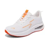 Men's and Women's Soft Sole Sports Fitness Shoes Cushion Breathable Mesh Tennis Sneakers