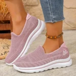 Breathable Womens Slip On Sneakers Soft Sole Comfortable Lightweight Casual Shoes for Everyday Walking Low Top - Image 4