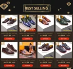 Men's High-End Genuine Leather Loafers Comfortable Flat Casual Glossy Wine Red Handmade Office Banquet Shoes - Image 7