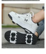 4-Wheels Walking Shoes With Butterfly Patterns Children's Outdoor Sport Roller Skate Sneakers For Teenagers Girls Entertainment - Image 25