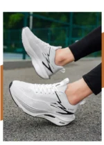 Men Sports Running Shoes Casual Marathon Breathable Lightweight Women's Comfortable Athletic Nonskid Walking Sneakers - Image 26