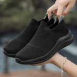 Men's Shoes Soft Sole Slip-On Sneakers Men Running Shoes Lightweight Men's Loafers Walking Male Footwear