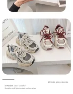 Kids Basketball Shoes Classic Children's Sneakers Boy School Fashion Versatile Girls Causal Running Sneakers Unisex Breathable - Image 14