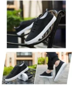 CanvasBreathable Mesh Men Shoes Trendy Lightweight Walking Flats Male Tennis Sneakers Outdoor Running Fitness Shoes - Image 19