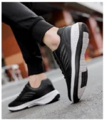 Men Walking Shoe Fashion Casual Sneakers Non-slip Man PU Leather Footwear - Image 20