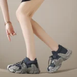 Women Platform Sneakers Lace Up Running Sports Shoes Soft Breathable Tennis Sneakers Casual Outdoor Comfortable Shoes For Female - Image 30