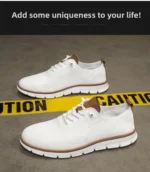 Men's Breathable Sports Shoes Low Cut Casual Slip-On Sneakers Comfortable Lightweight Anti-Slip Mesh Upper Running Shoes - Image 18