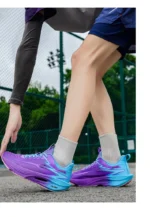 Men Sports Running Shoes Casual Marathon Breathable Lightweight Women's Comfortable Athletic Nonskid Walking Sneakers - Image 32