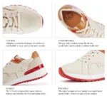 Women's Sneakers Balance Shoes Technology Orthopedic  Black Luxury Brand Casual Shoeses Running Tennis  shoess white - Image 19