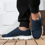 Women's Mesh Slip - on Sneakers with Velcro Closure: Lightweight, Comfortable for Daily Wear - Image 16