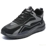 Spring Autumn New Breathable Casual Fashion Running Sneakers Trendy  Versatile Thick soled Men's Simple Comfortable  Shoes - Image 6