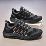 LOEIKAN Men's Breathable Non-slip Hiking Shoes, Outdoor Trail Running Sneakers - Image 5