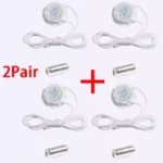 Round Twist-lock shoelaces Black and White Outdoor Sports Shoelaces Unisex Easy-to-use automatic shoelace 1Pair/2Pair - Image 23